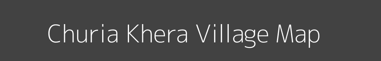 Map of Churia Khera Village in Uttar Pradesh Image