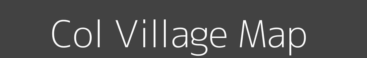 Map of Col Village in Uttar Pradesh Image