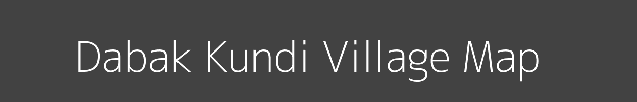 Map of Dabak Kundi Village in Madhya Pradesh Image