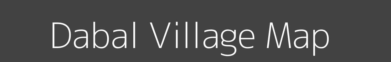 Map of Dabal Village in Uttar Pradesh Image