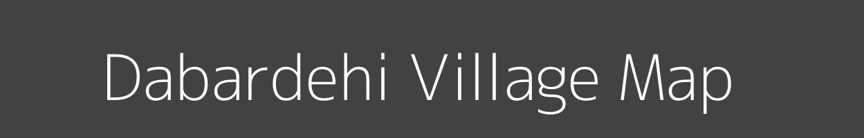 Map of Dabardehi Village in Madhya Pradesh Image