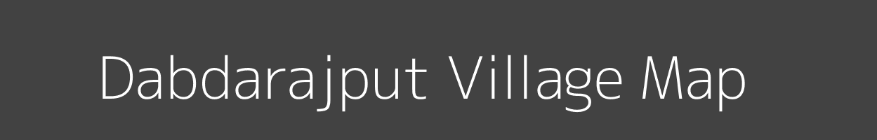 Map of Dabdarajput Village in Madhya Pradesh Image