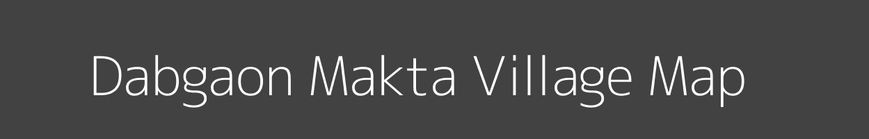 Map of Dabgaon Makta Village in Maharashtra Image