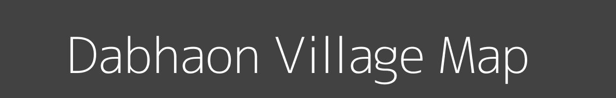 Map of Dabhaon Village in Uttar Pradesh Image