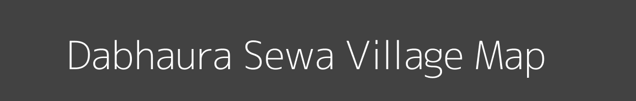 Map of Dabhaura Sewa Village in Uttar Pradesh Image