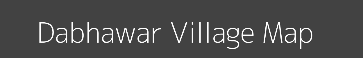 Map of Dabhawar Village in Uttar Pradesh Image