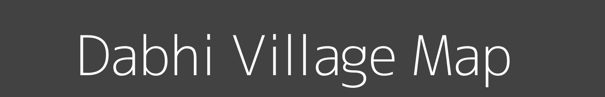 Map of Dabhi Village in Madhya Pradesh Image