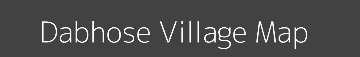 Map of Dabhose Village in Maharashtra Image