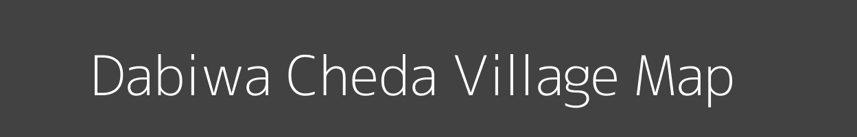 Map of Dabiwa Cheda Village in Arunachal Pradesh Image