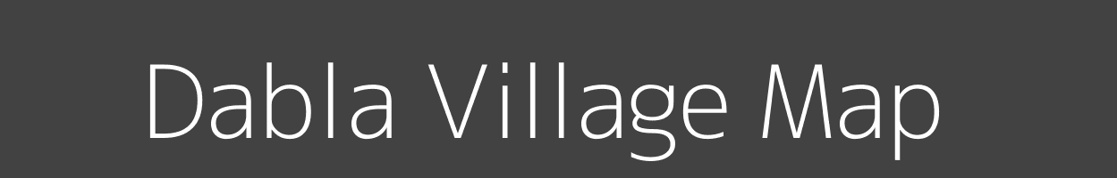 Map of Dabla Village in Rajasthan Image