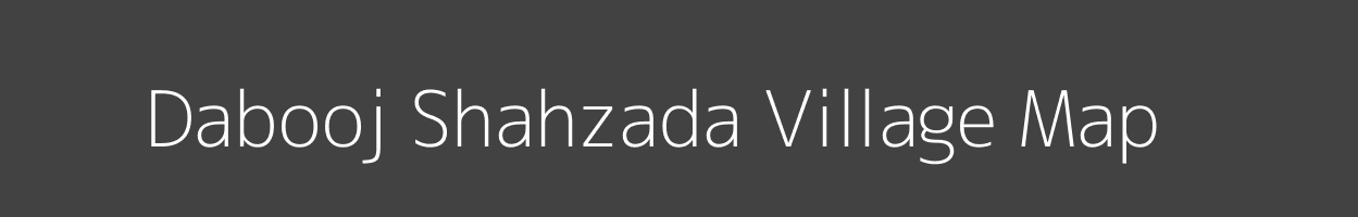 Map of Dabooj Shahzada Village in Jammu and Kashmir Image