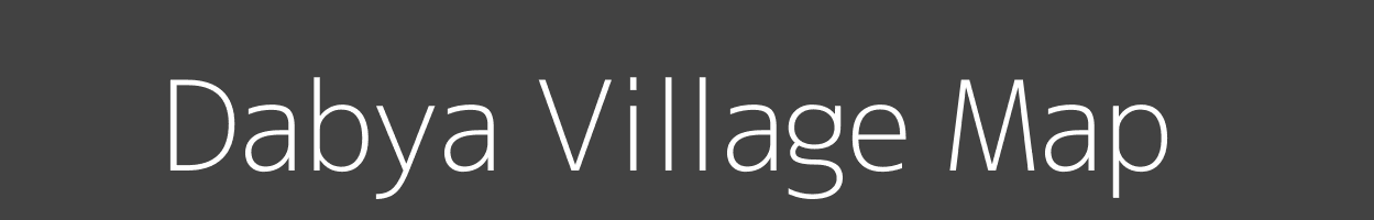 Map of Dabya Village in Madhya Pradesh Image