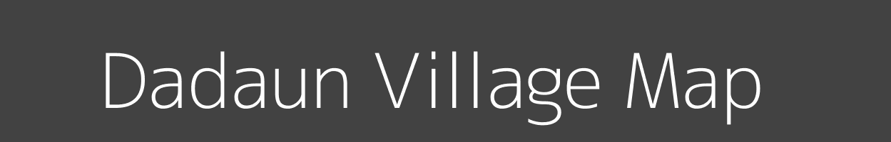 Map of Dadaun Village in Uttar Pradesh Image