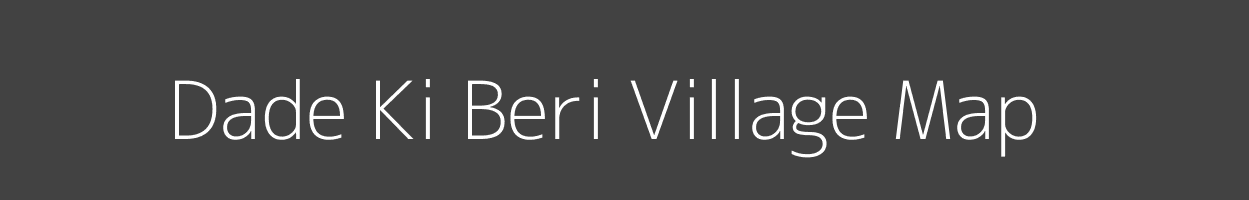 Map of Dade Ki Beri Village in Rajasthan Image