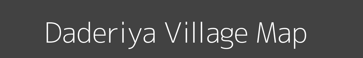 Map of Daderiya Village in Uttar Pradesh Image