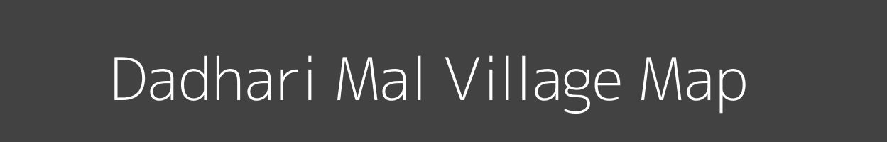 Map of Dadhari Mal Village in Madhya Pradesh Image