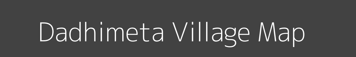 Map of Dadhimeta Village in Madhya Pradesh Image