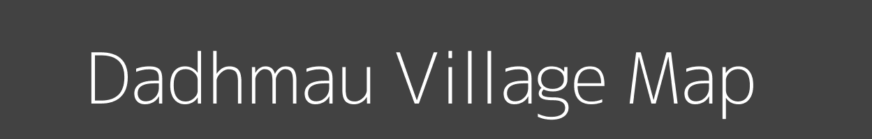 Map of Dadhmau Village in Madhya Pradesh Image