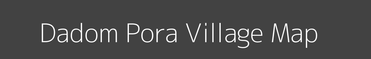 Map of Dadom Pora Village in Jammu and Kashmir Image