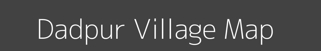 Map of Dadpur Village in West Bengal Image