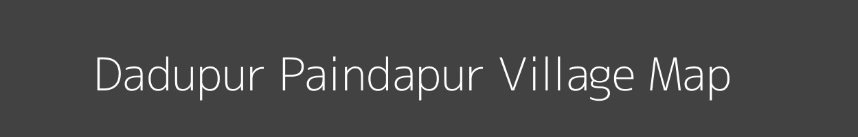 Map of Dadupur Paindapur Village in Uttar Pradesh Image