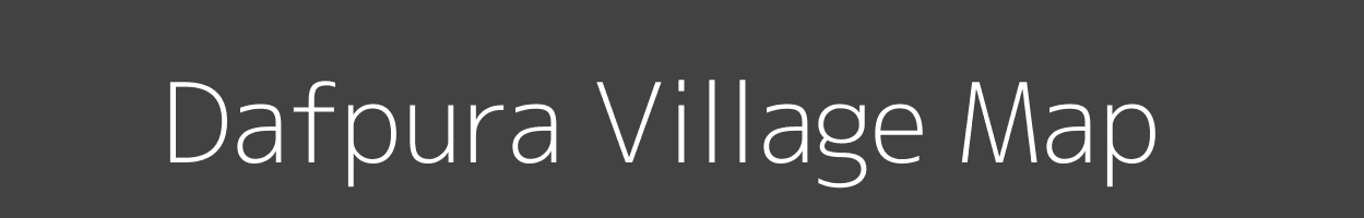 Map of Dafpura Village in Uttar Pradesh Image