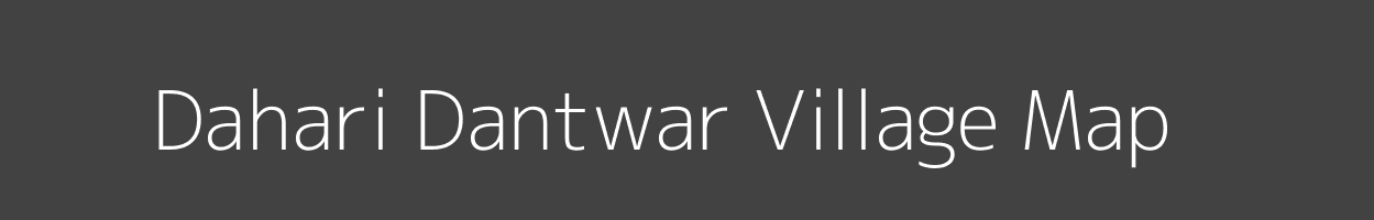 Map of Dahari Dantwar Village in Rajasthan Image