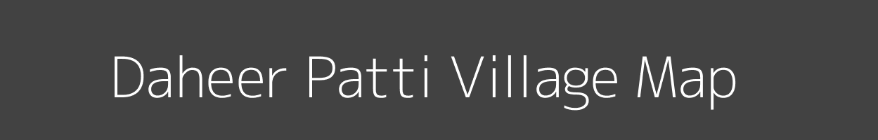 Map of Daheer Patti Village in Uttar Pradesh Image