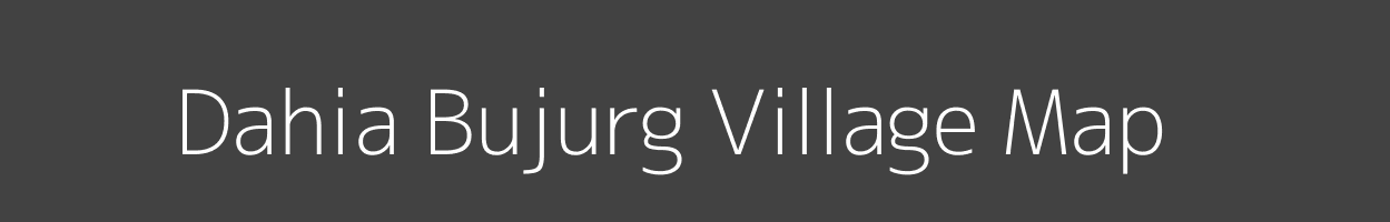 Map of Dahia Bujurg Village in Uttar Pradesh Image