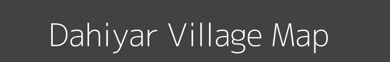 Map of Dahiyar Village in Madhya Pradesh Image