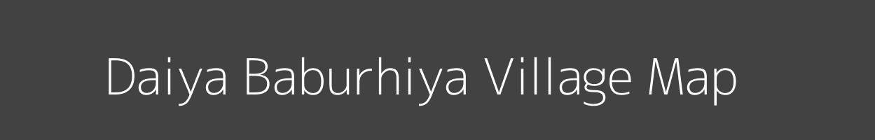 Map of Daiya Baburhiya Village in Uttar Pradesh Image