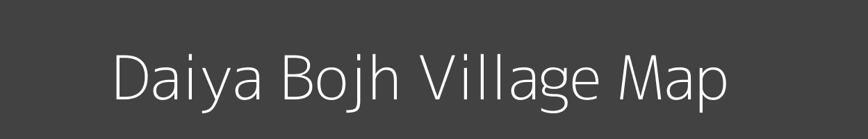 Map of Daiya Bojh Village in Uttar Pradesh Image