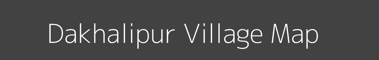 Map of Dakhalipur Village in Uttar Pradesh Image