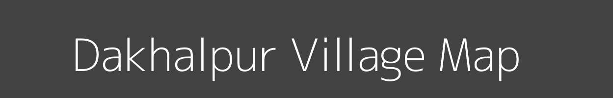 Map of Dakhalpur Village in West Bengal Image