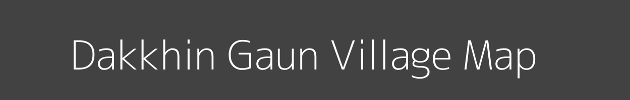 Map of Dakkhin Gaun Village in Uttar Pradesh Image