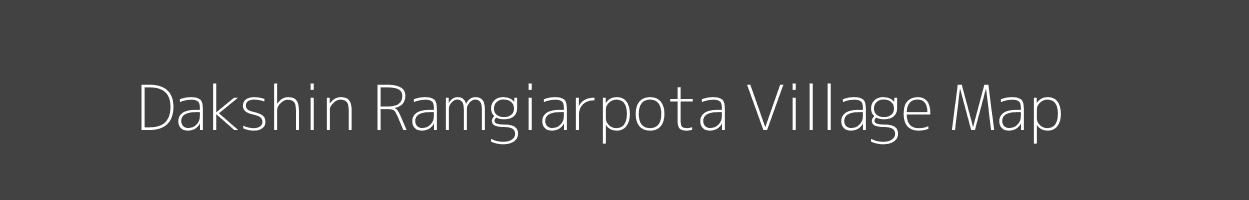 Map of Dakshin Ramgiarpota Village in West Bengal Image