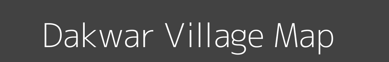 Map of Dakwar Village in Madhya Pradesh Image