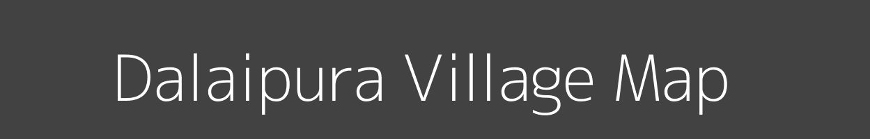 Map of Dalaipura Village in Uttar Pradesh Image