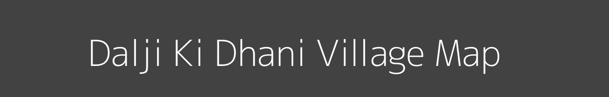 Map of Dalji Ki Dhani Village in Rajasthan Image