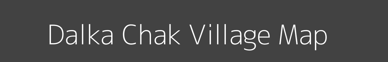 Map of Dalka Chak Village in Uttar Pradesh Image