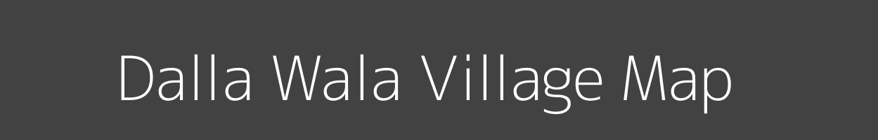 Map of Dalla Wala Village in Uttarakhand Image