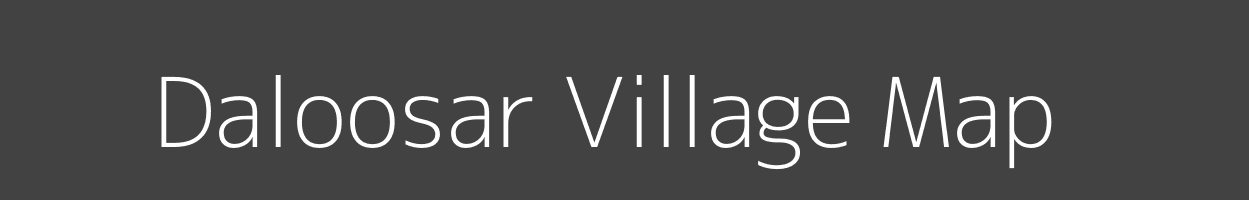 Map of Daloosar Village in Rajasthan Image