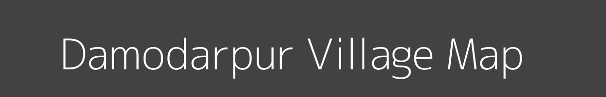 Map of Damodarpur Village in Uttar Pradesh Image