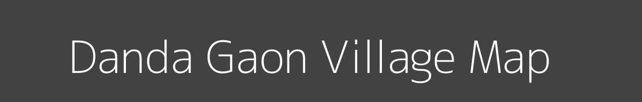 Map of Danda Gaon Village in Uttarakhand Image