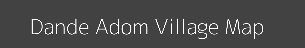 Map of Dande Adom Village in Maharashtra Image