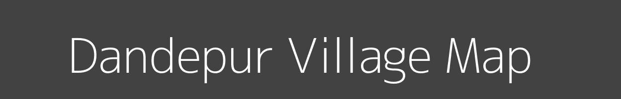 Map of Dandepur Village in Uttar Pradesh Image