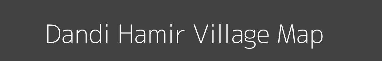 Map of Dandi Hamir Village in Uttar Pradesh Image