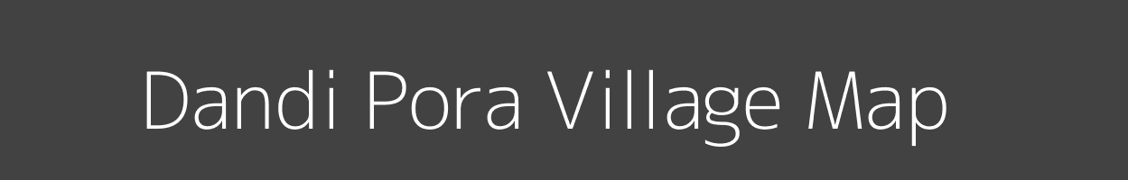 Map of Dandi Pora Village in Jammu and Kashmir Image