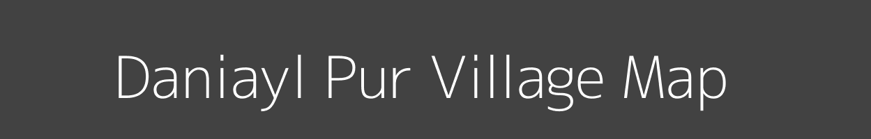 Map of Daniayl Pur Village in Bihar Image