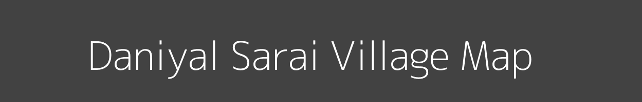Map of Daniyal Sarai Village in Uttar Pradesh Image